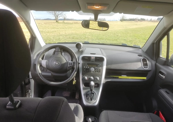 Opel Agila cena 16250 przebieg: 120000, rok produkcji 2008 z Krasnystaw małe 56